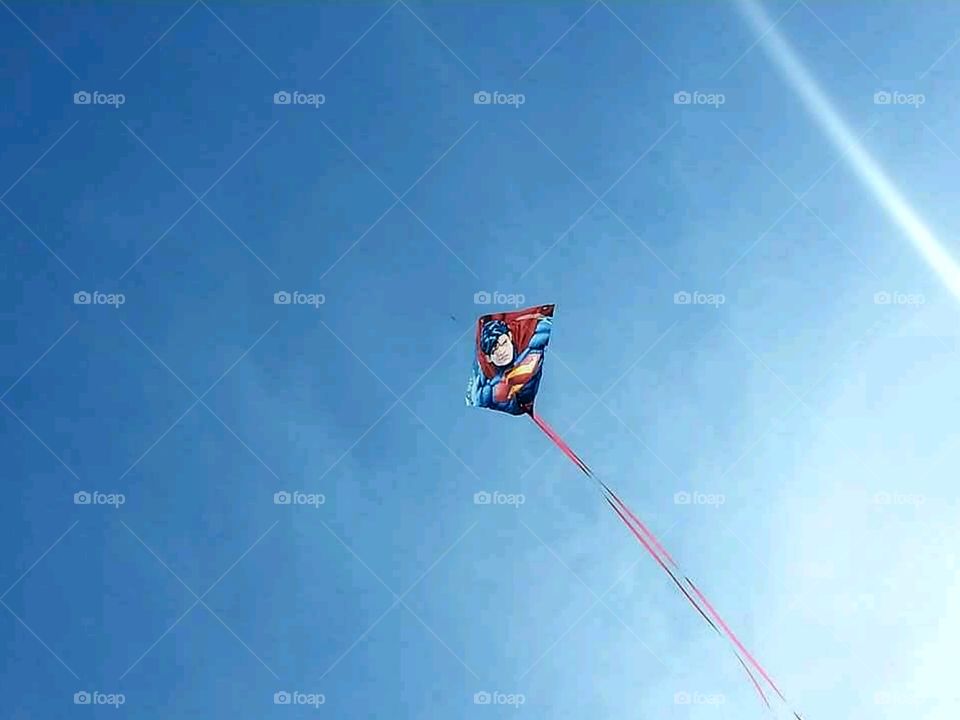 Superman kite
