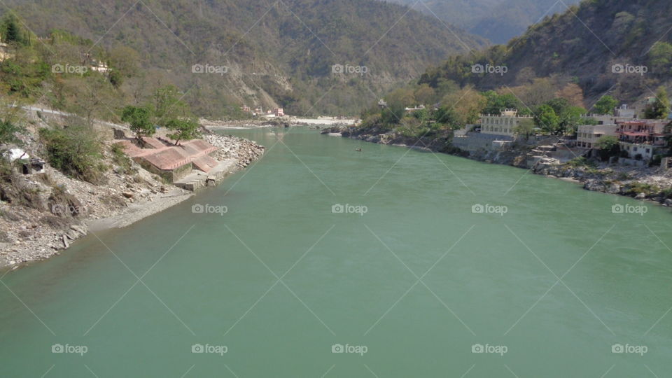 Himalayan region Ganga River