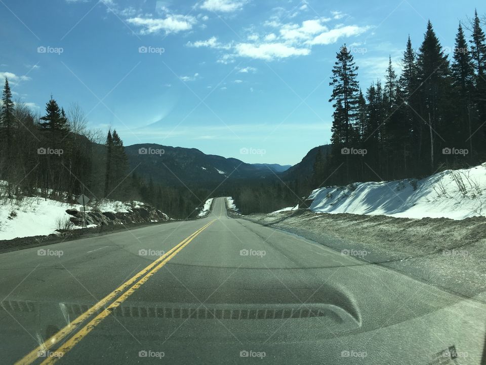 road to Quebec City - Canada