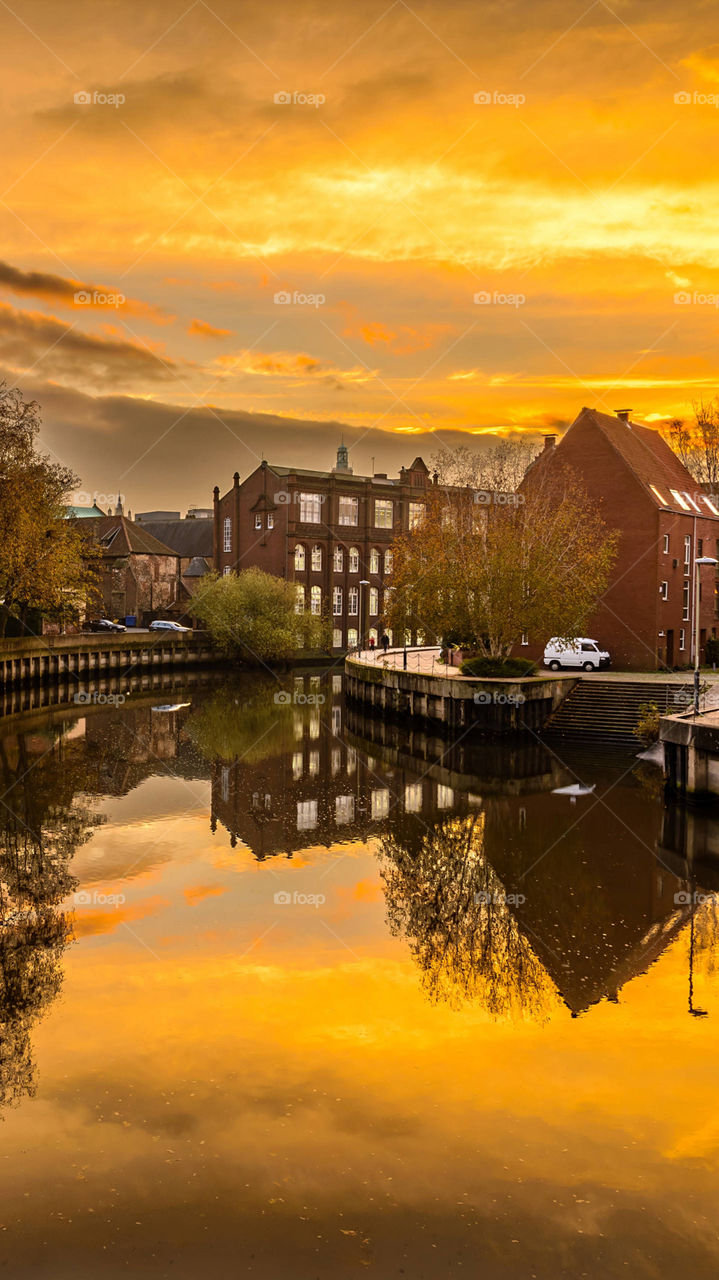 No Person, Architecture, Water, Sunset, Travel