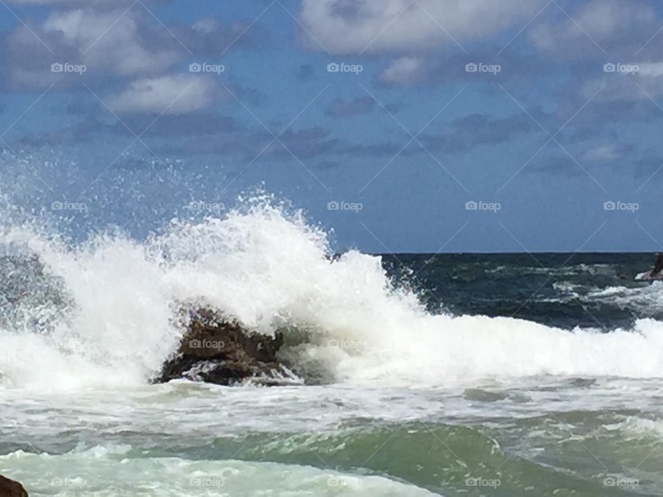Crashing waves- Uruguay 
