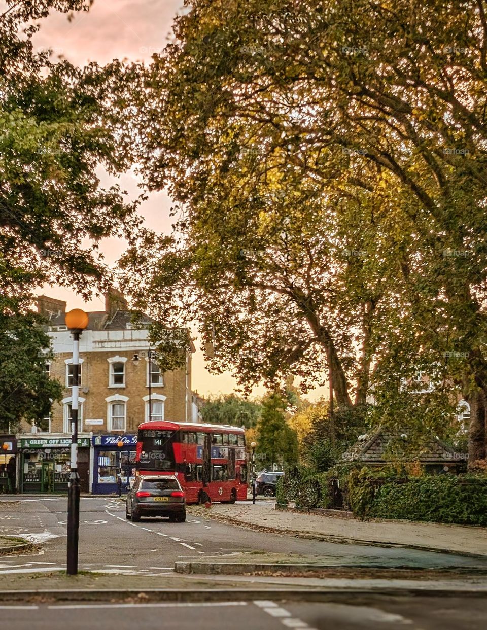 autumn in London