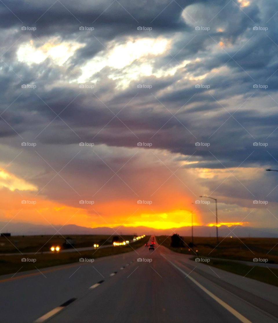 Entering Colorful Colorado