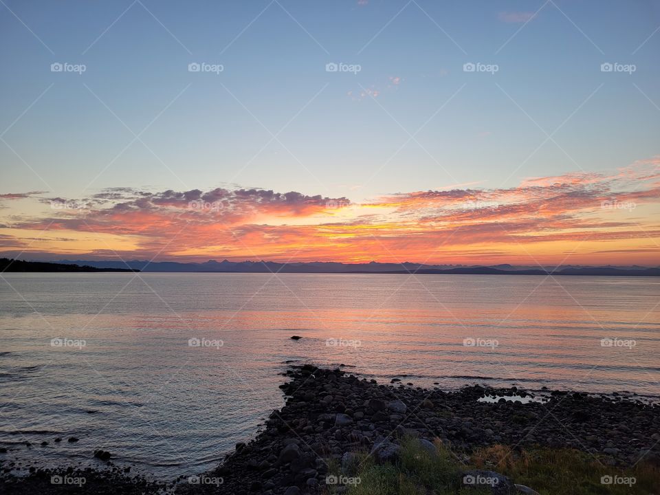 Beach Sunrise in Courtenay