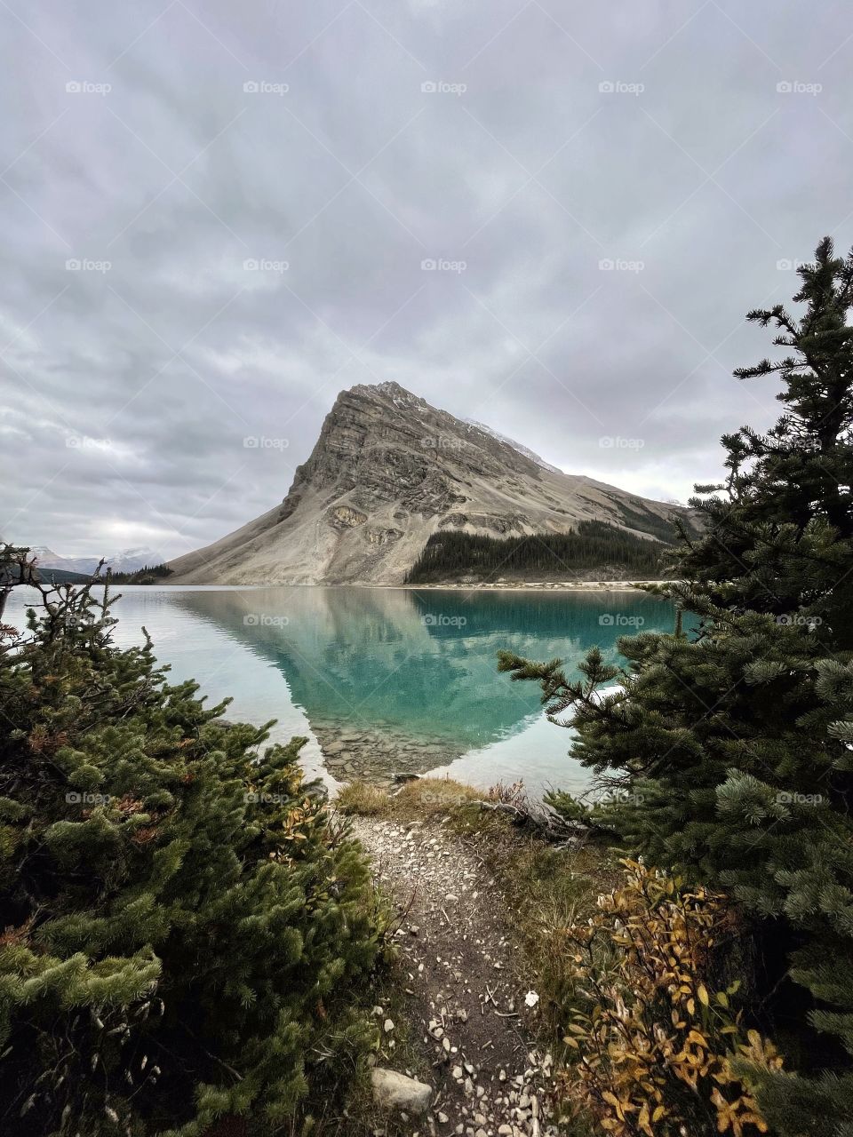 Mountain reflection 