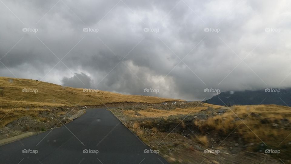 Romanian amazing mountain roads