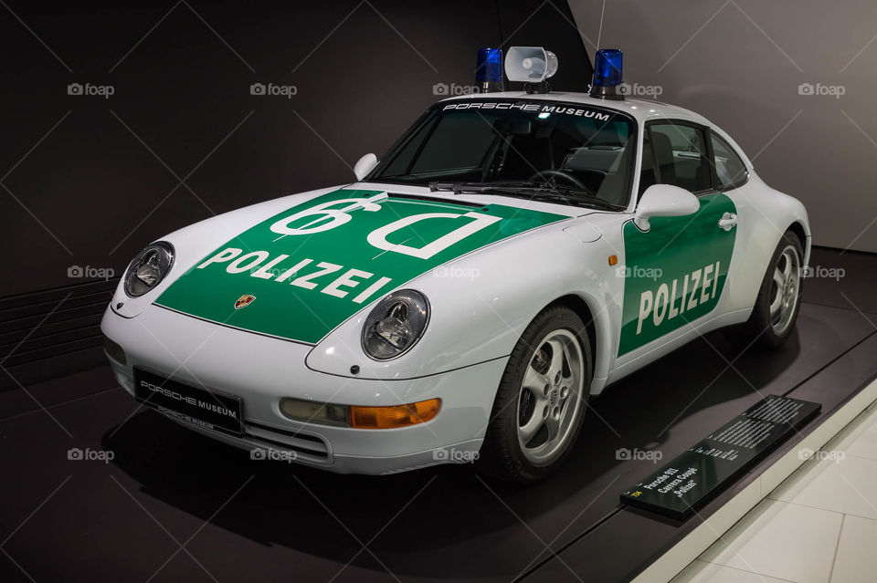 Porsche Museum in Stuttgart, Germany