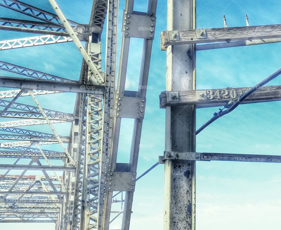 Steel bridge structure