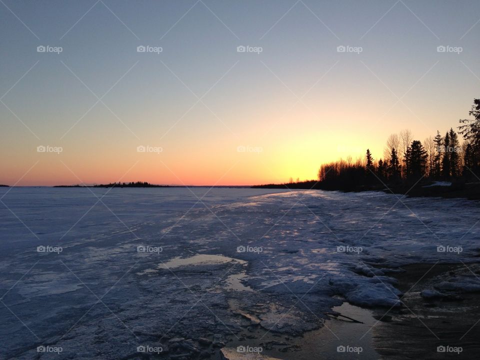 Iced River 