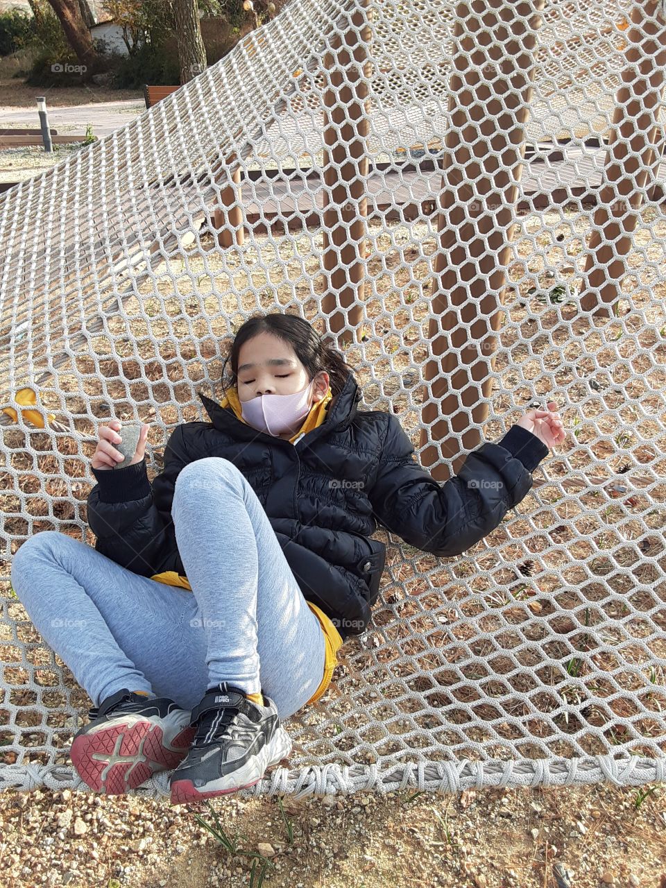 shes enjoying it just like her bed