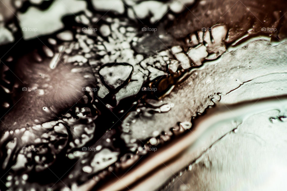 Black and white abstraction