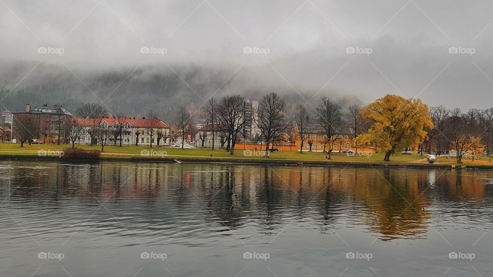 City Drammen in Norway