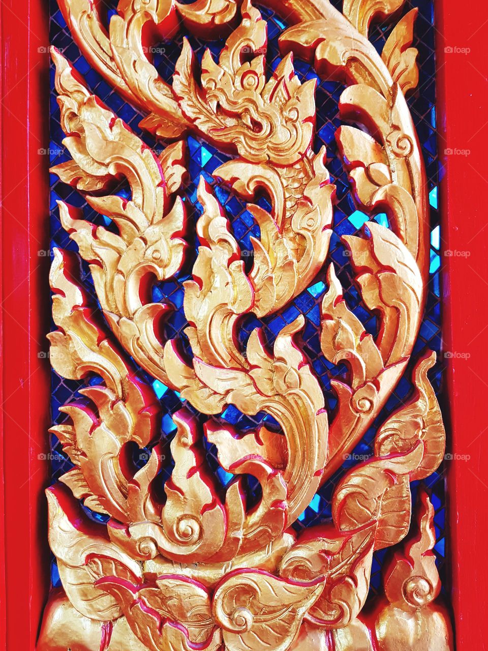 Ancient Thai traditional art pattern design