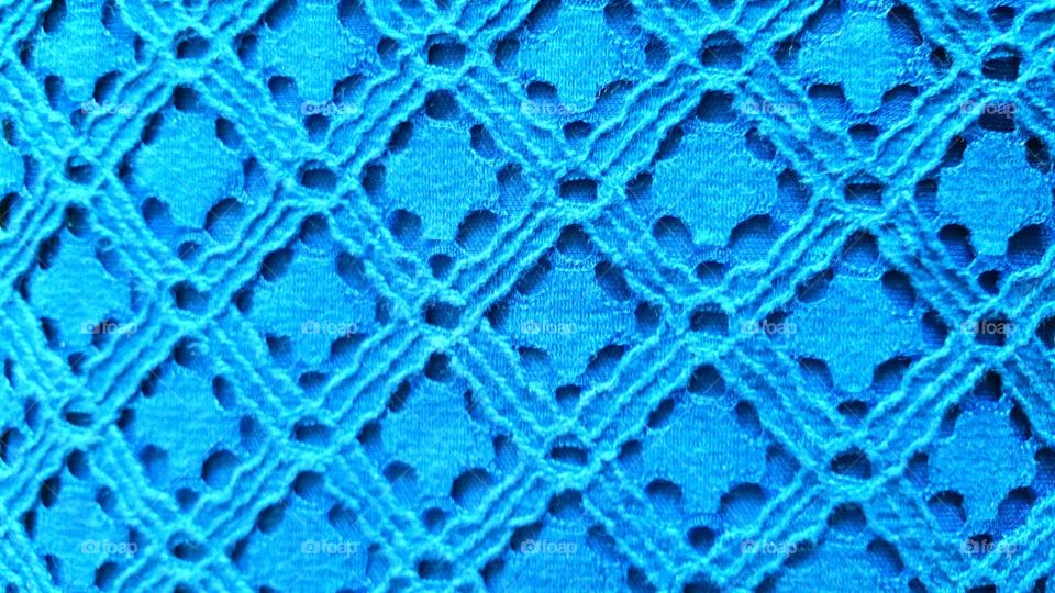 Blue fabric pattern