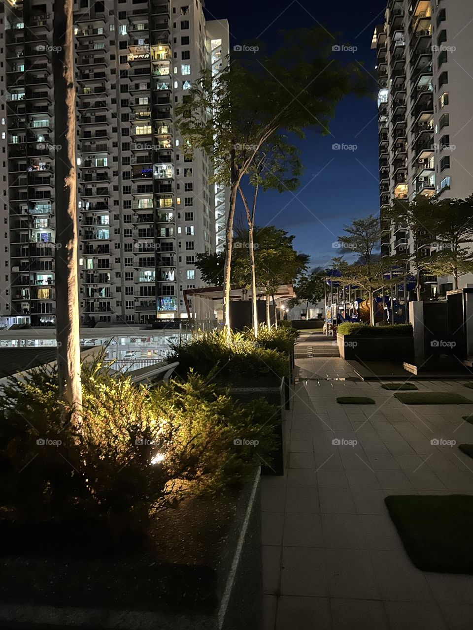 Walking around Condominiun