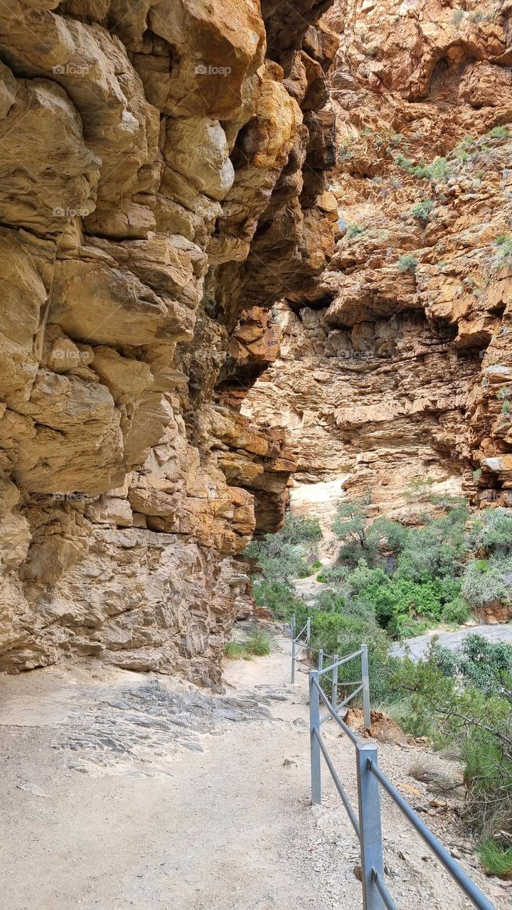 hike in Meiringspoort. South Africa