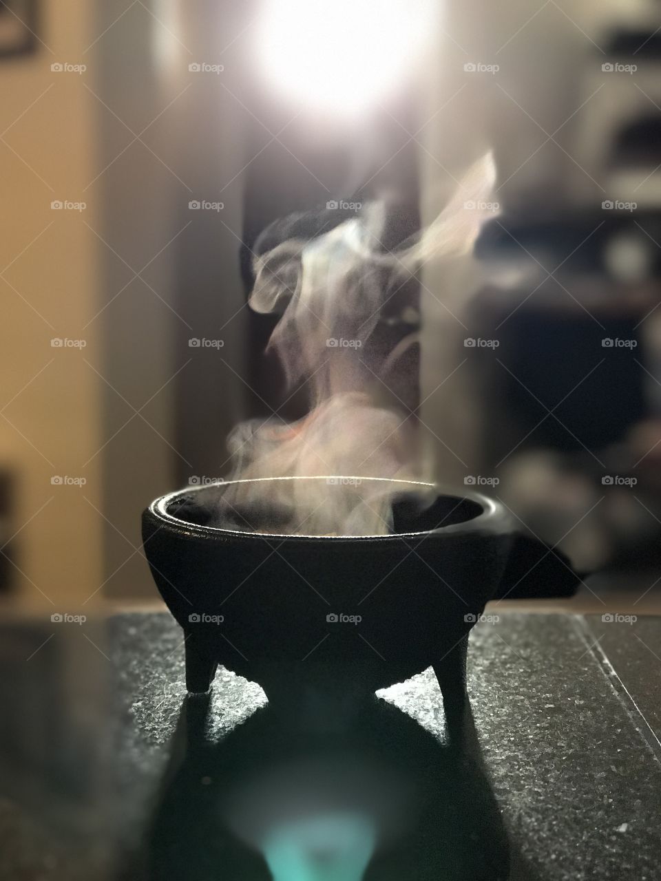 Steaming bowl