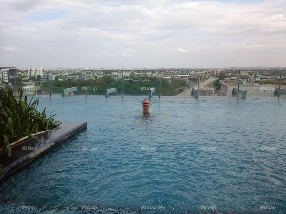 roof top pool in Chennai,  india