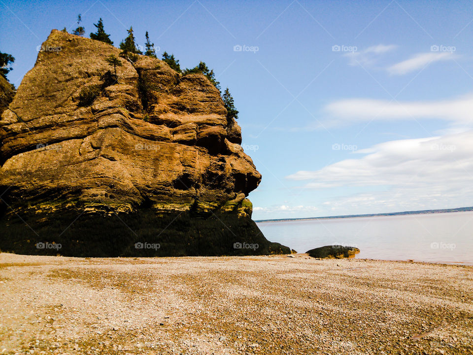 Hopewell Rocks. Photo was taken at Hopewell Rocks on a summer afternoon near Moncton, NB!