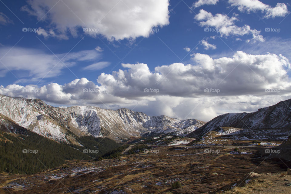 First snow at Loveland Pass