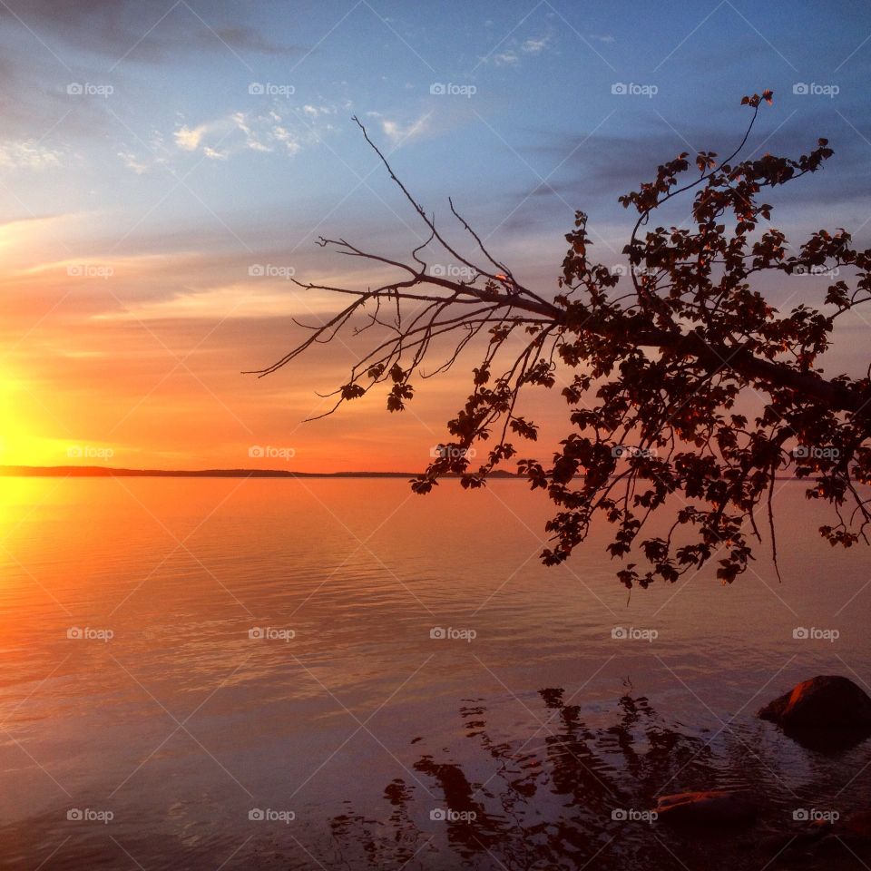 Alaskan sunset 