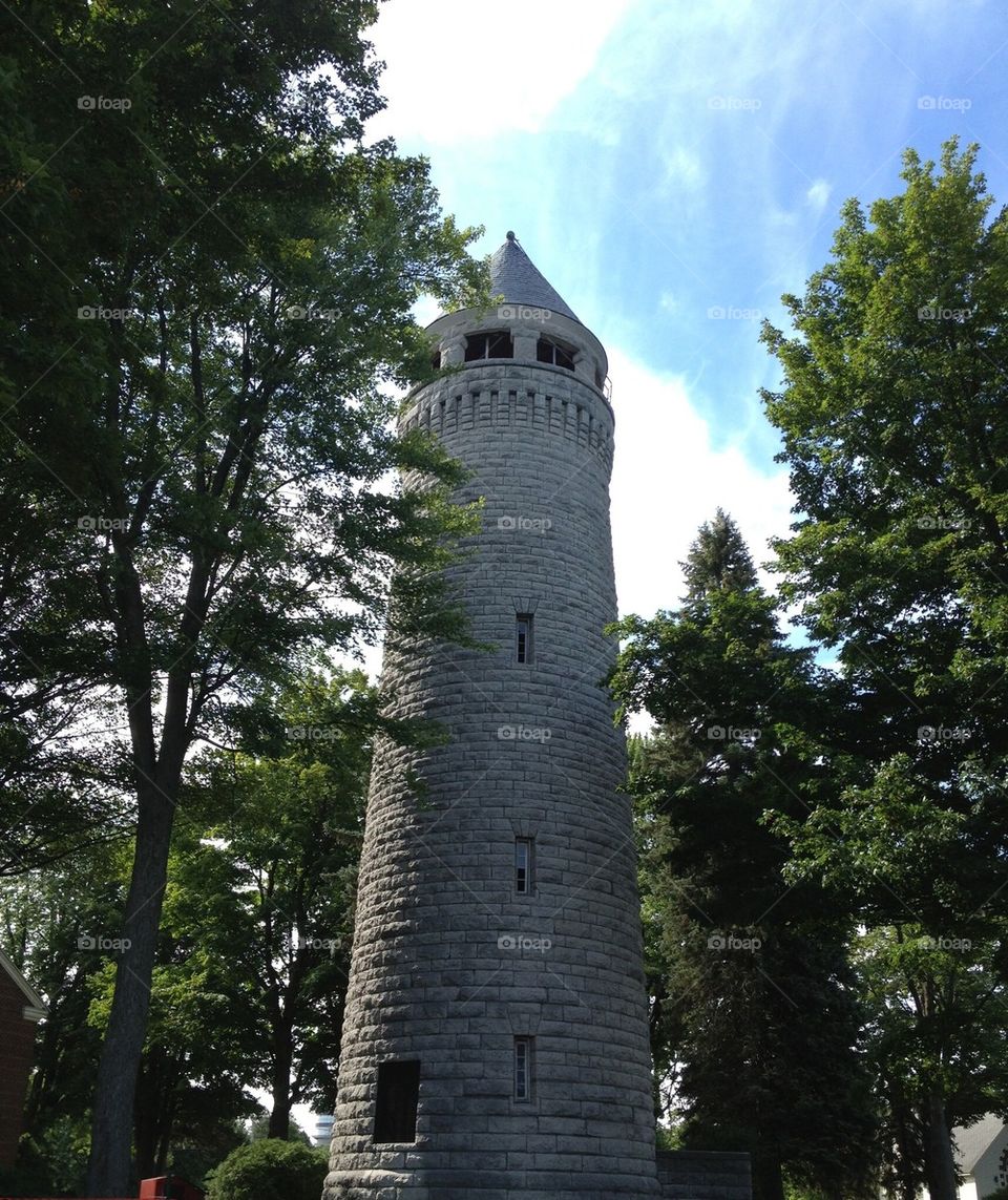 Low angle view of tower