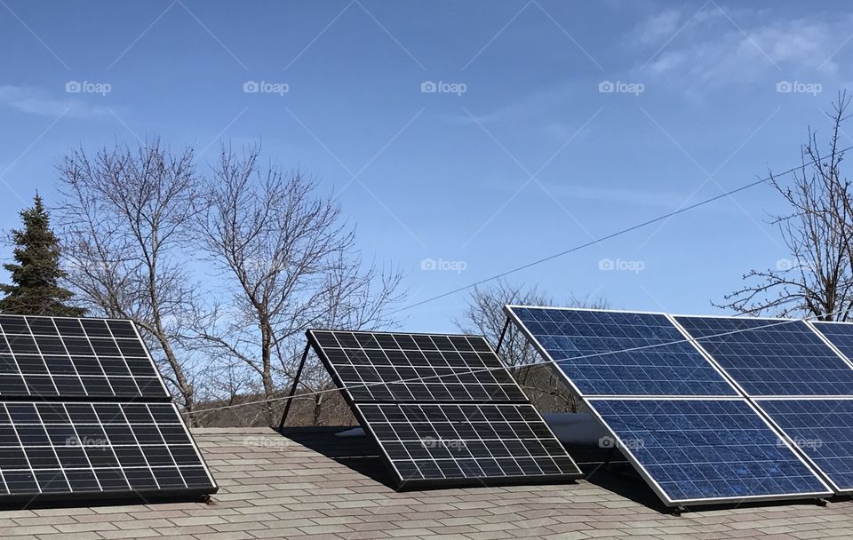 Solar panels for energy efficiency 