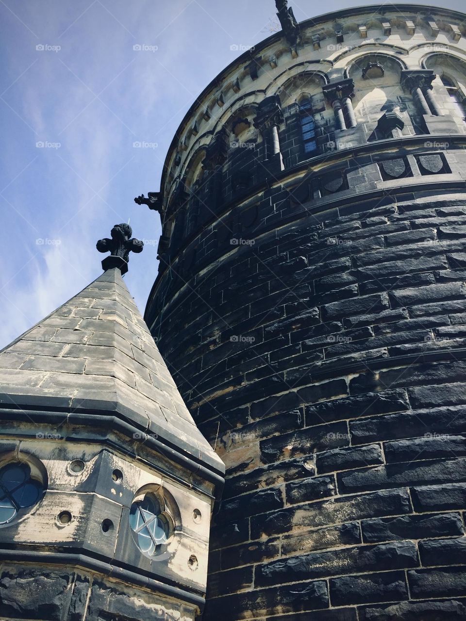 The eerily beautiful gothic architecture of U.S. President James A. Garfield’s memorial mausoleum 