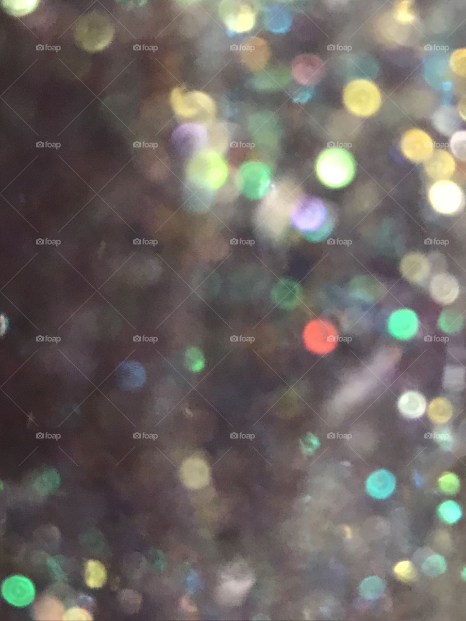Glitter, out of focus 