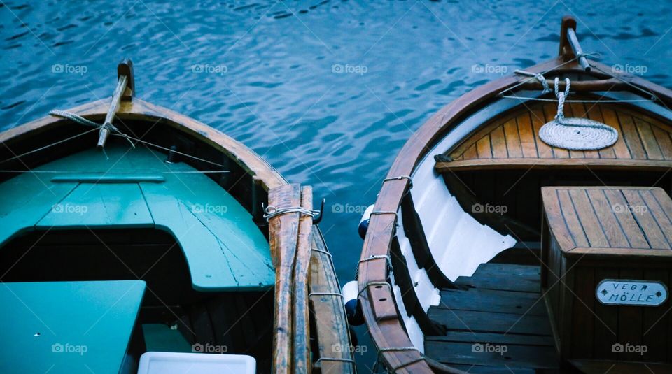 Wooden boats