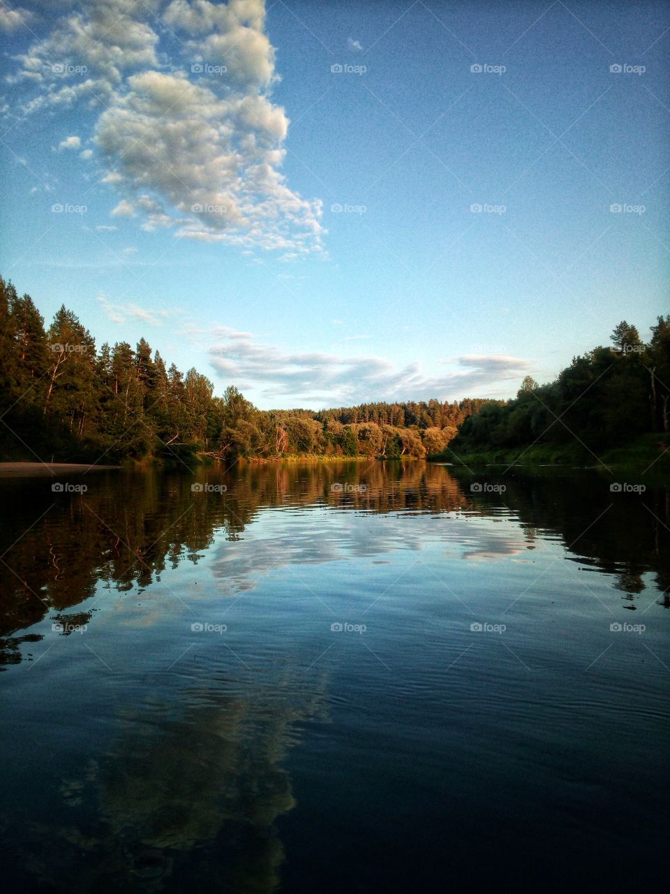 River. Nature. Peace.