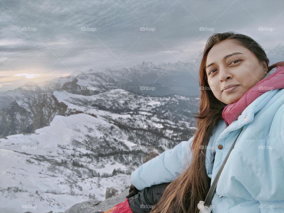 At Peak with the best view