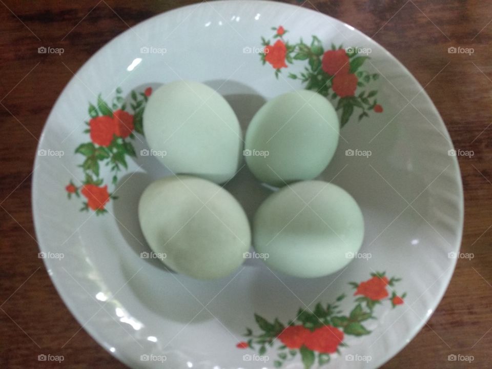 Boiled Salty Duck Egg