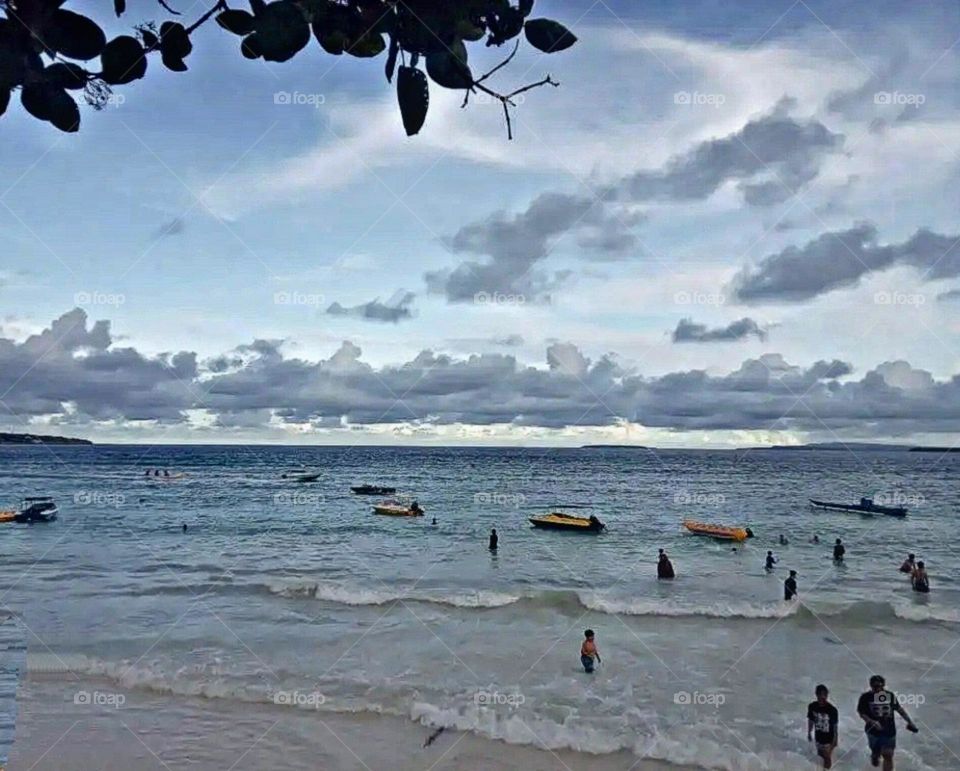 A beautiful and attractive view of the beach.