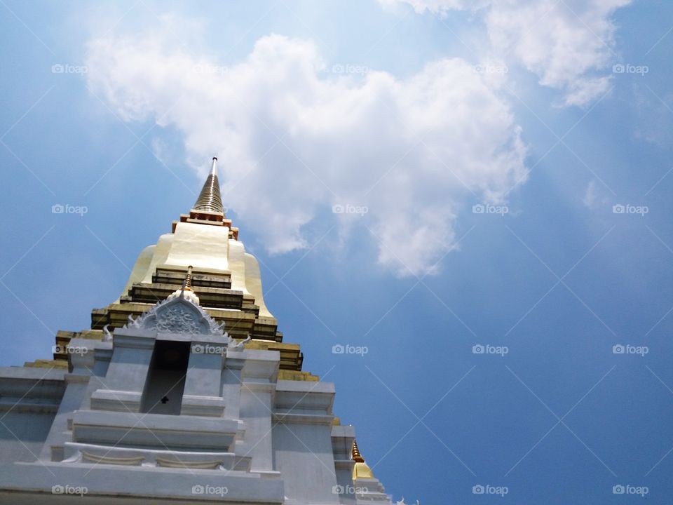 Pagoda at Ayuttaya province Thailand