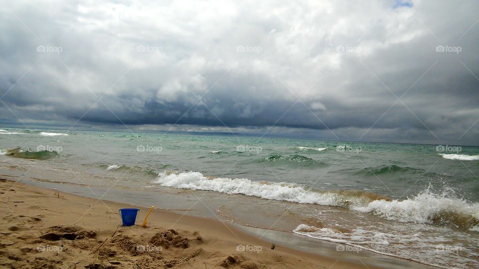 Summer storm approaching