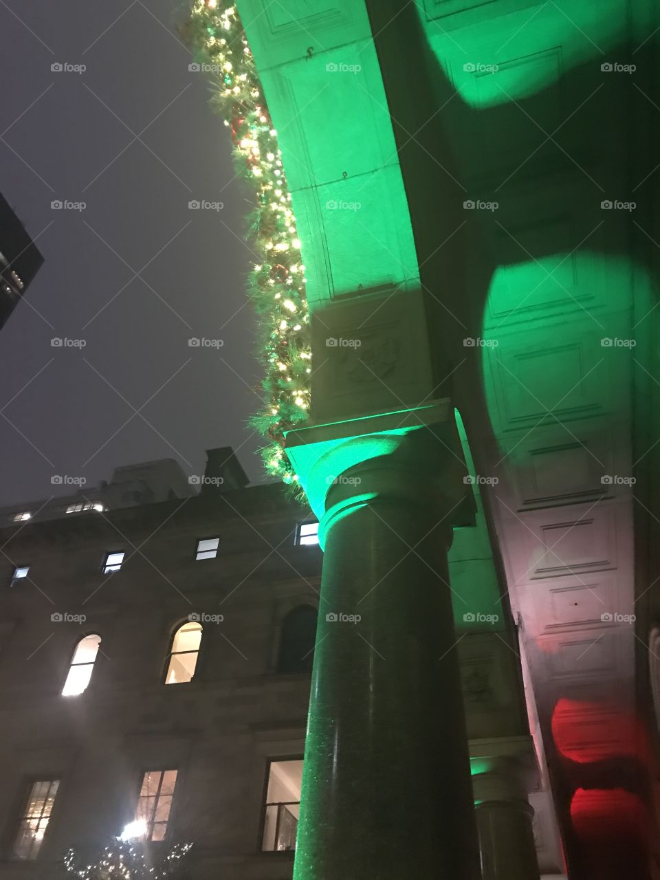 Christmas NYC Architecture 