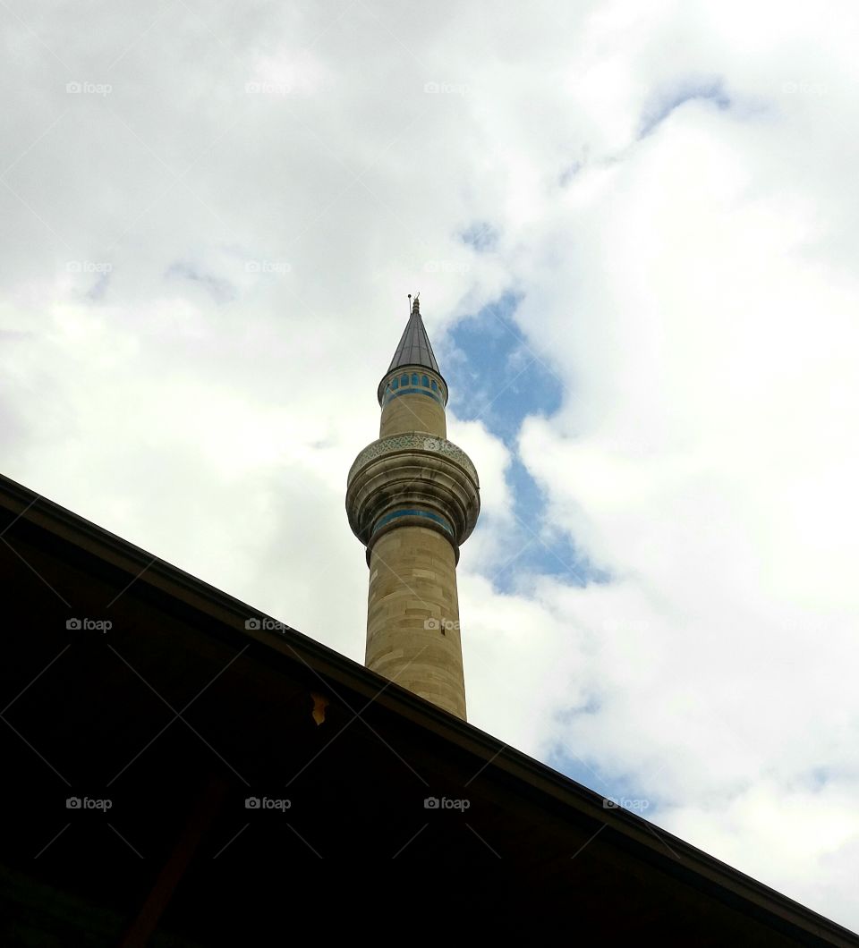 One day. Minaret