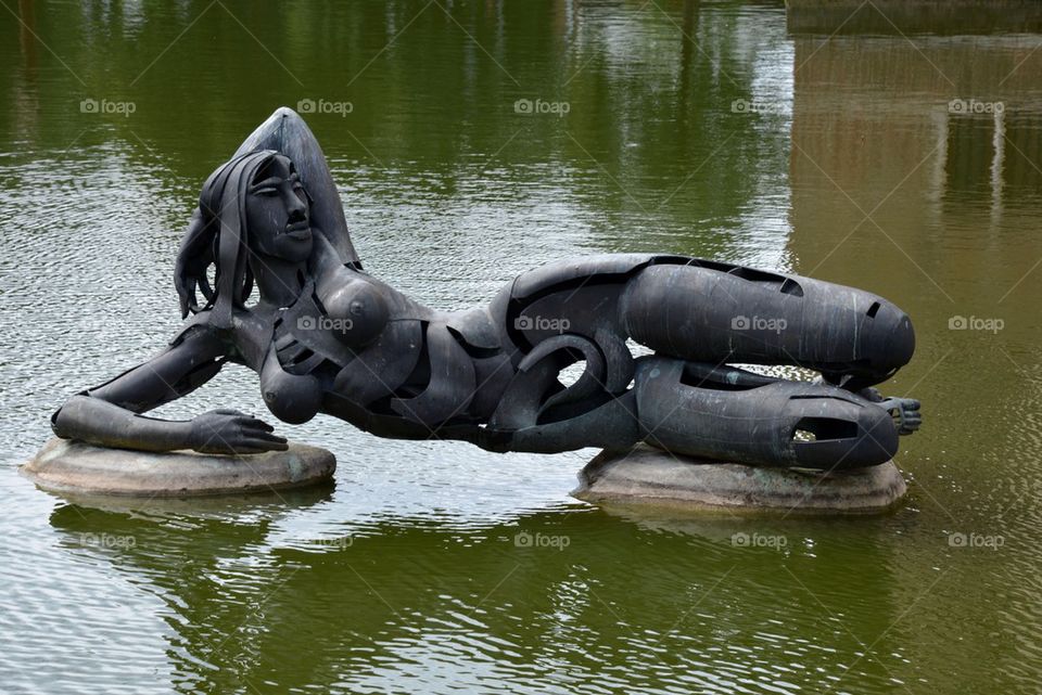 Modern art of a woman