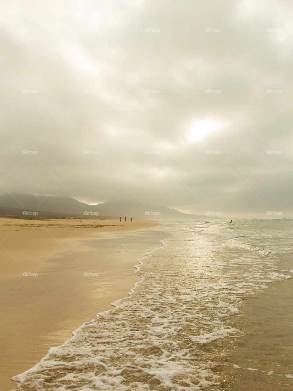 Enjoying summer time on beach