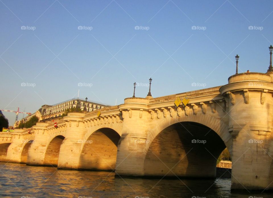 Beautiful Bridge in Paris