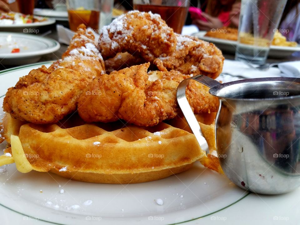 Chicken and Waffles