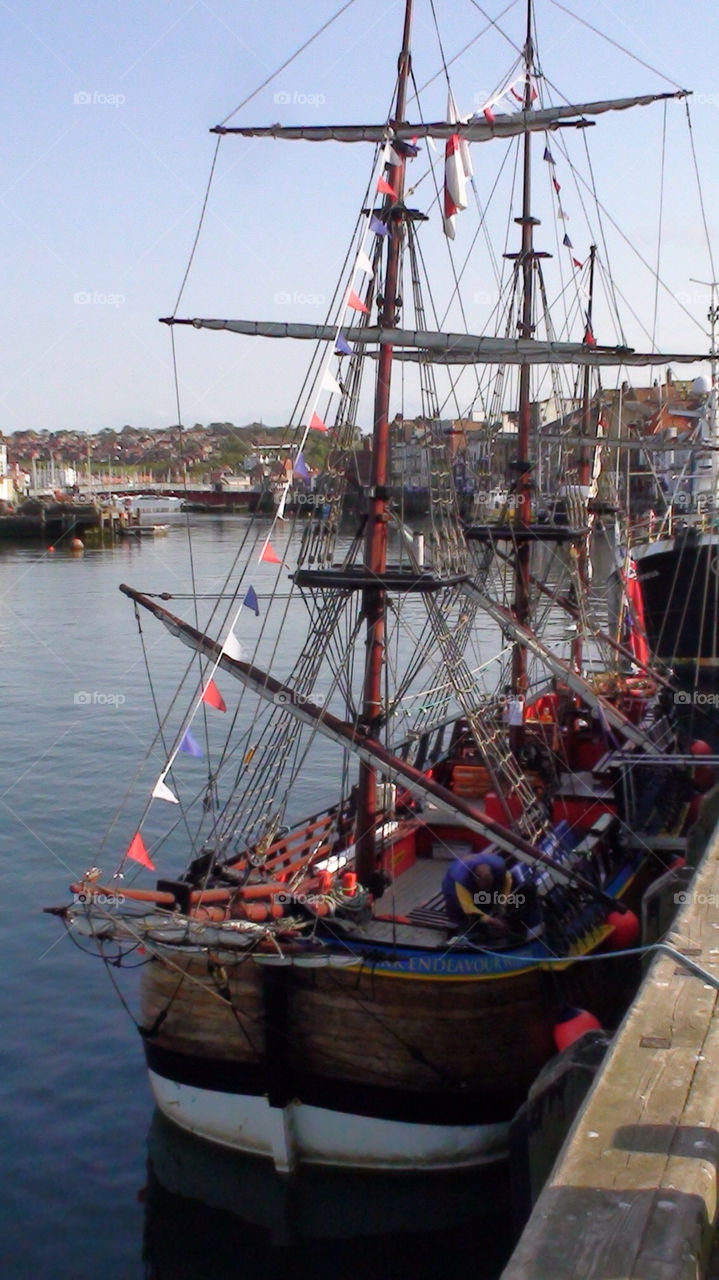 boat cook sailing whitby by riverracer