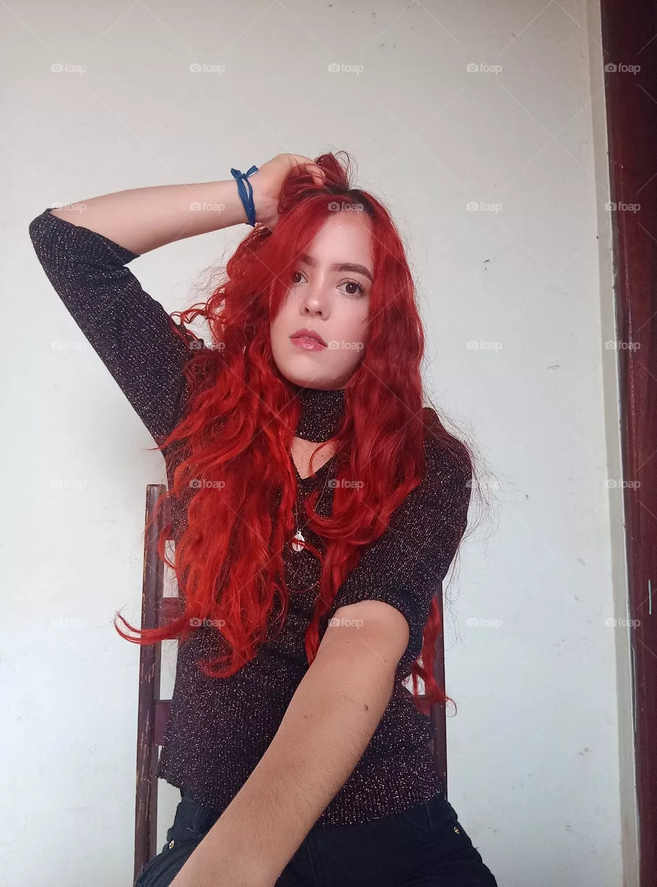 cabelo colorido