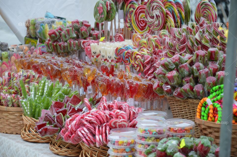 View of candy shop