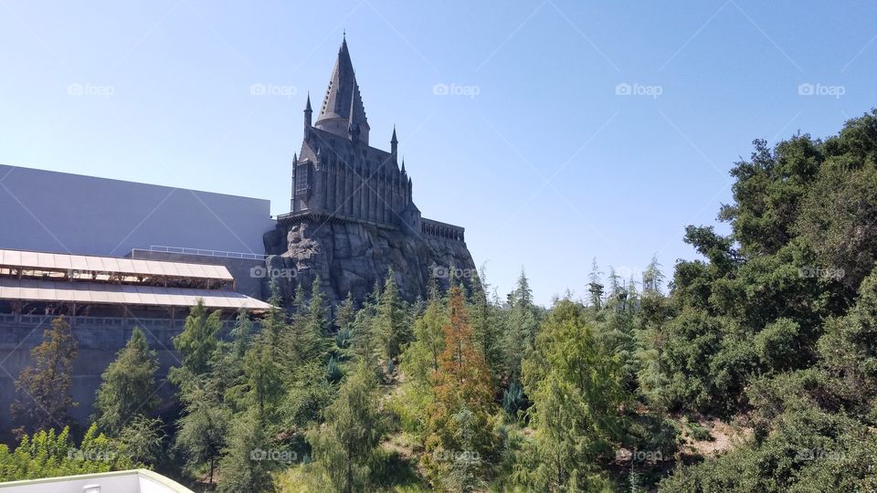 Harry potter castle school