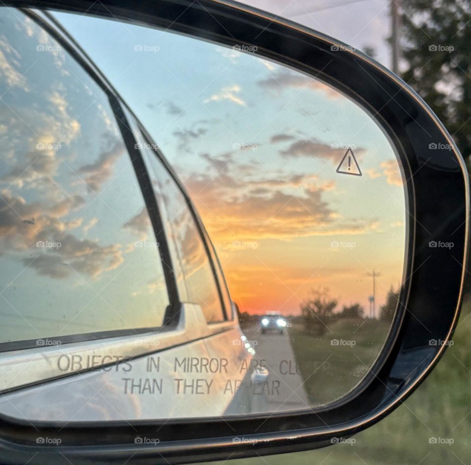 Early morning mirror reflection of the beautiful sunrise☀️