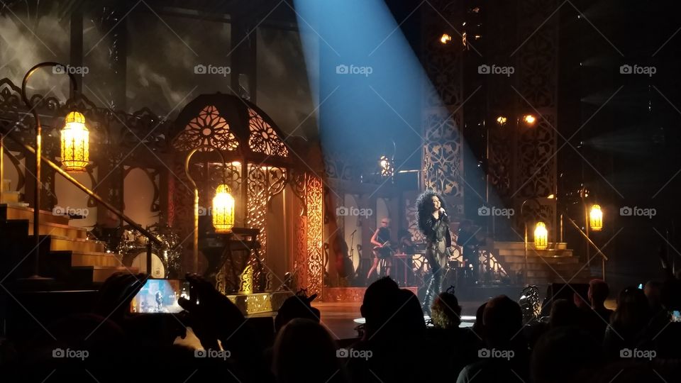 Cher at the Monte Carlo Park Theater 2/14/17