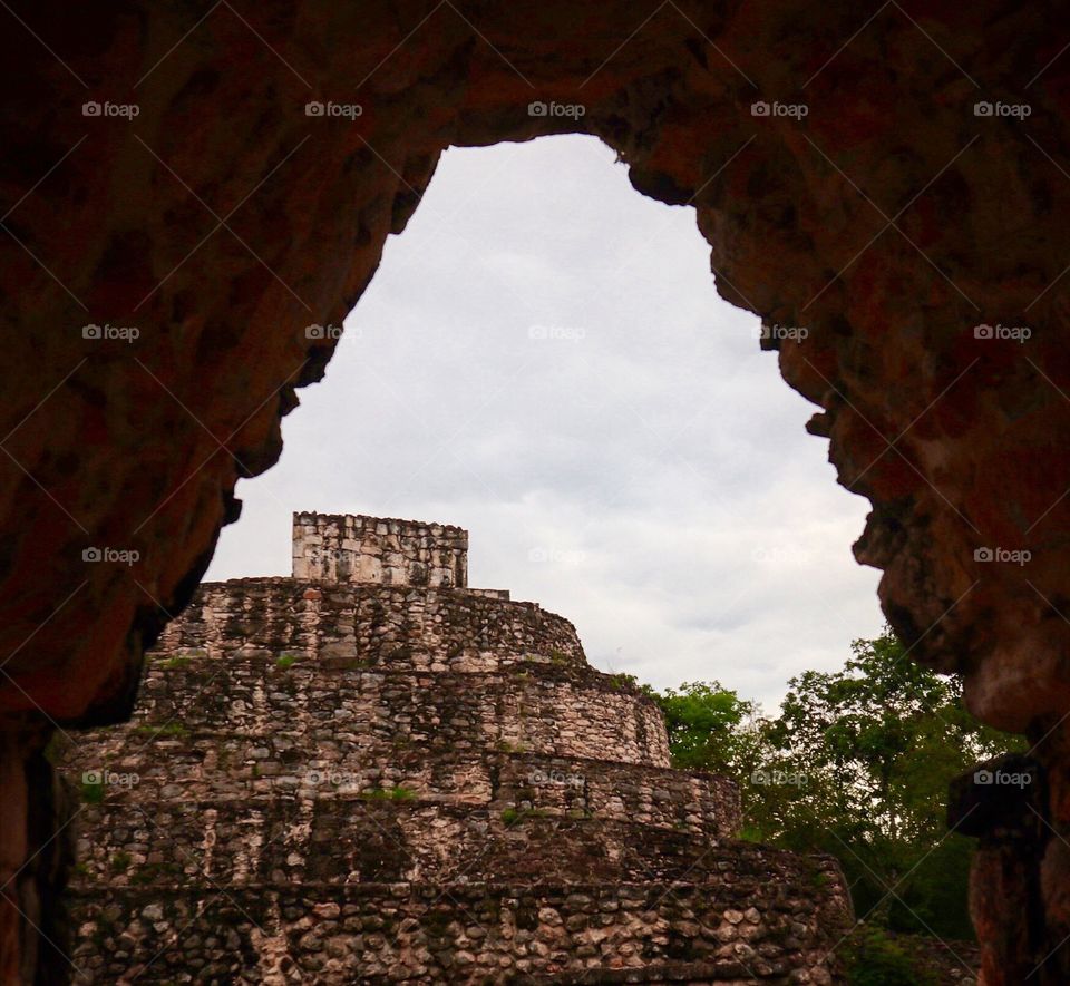 Mexico tempio Maya 