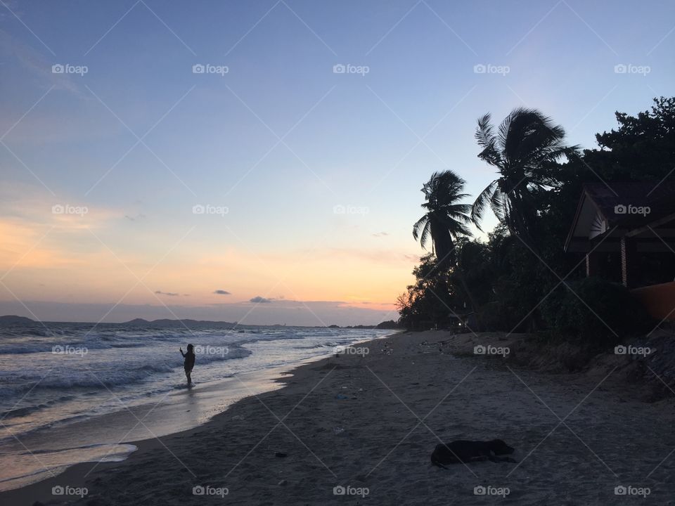 Beach, Water, No Person, Ocean, Travel